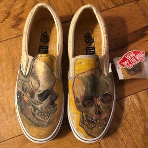 Van Gogh Vans slip on sneakers